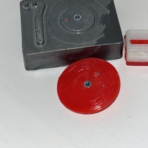 VINTAGE BARBIE FITNESS WORKOUT  Scale Record Player MERITUS MATTEL 1983 - Picture 5 of 6